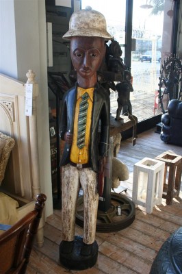 Scultura uomo madagascar